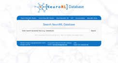 Desktop Screenshot of neuroml-db.org
